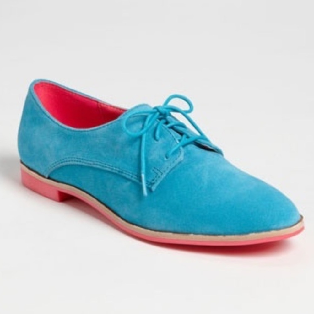 Dolce Vita Blue and Pink Flats